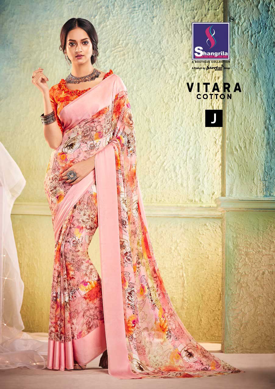 Shangrila Vitara Cotton Wedding Wear Cotton Sarees Shangrila Vitara Cotton Wedding Wear Cotton Sarees